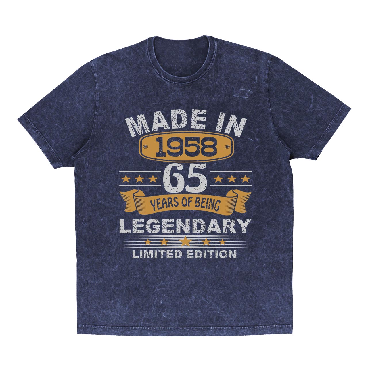 Vintage Made In 1958 Garment-dye Tees