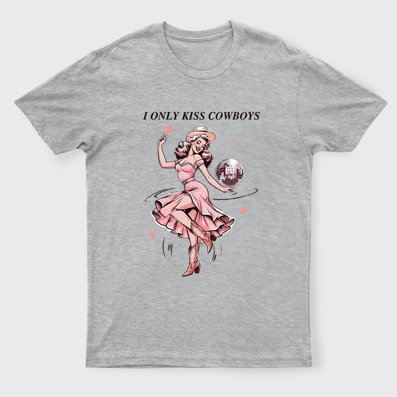 I Only Kiss Cowboys T-Shirts