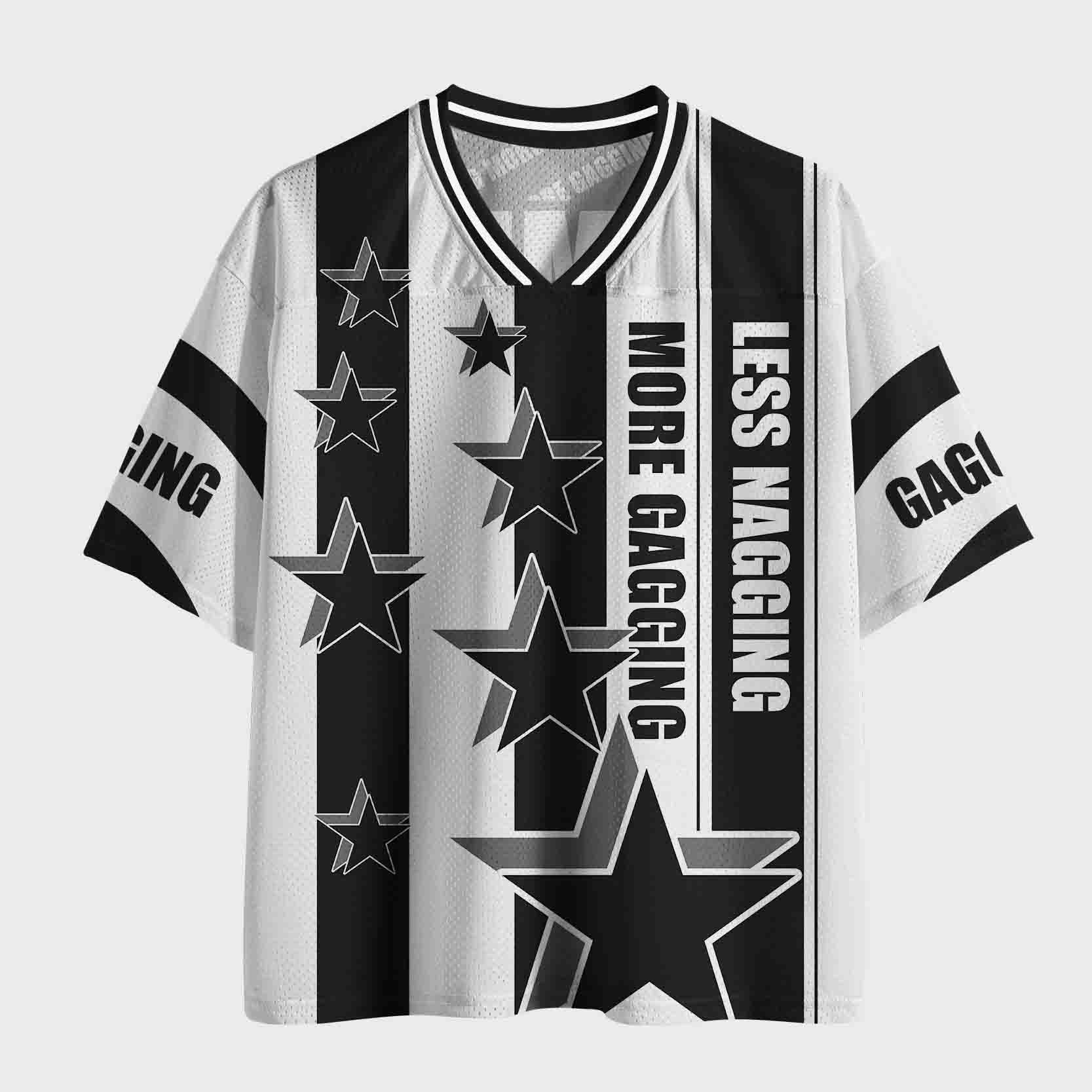 Personalized Star-Spangled Cowboy Attitude Mesh Jersey