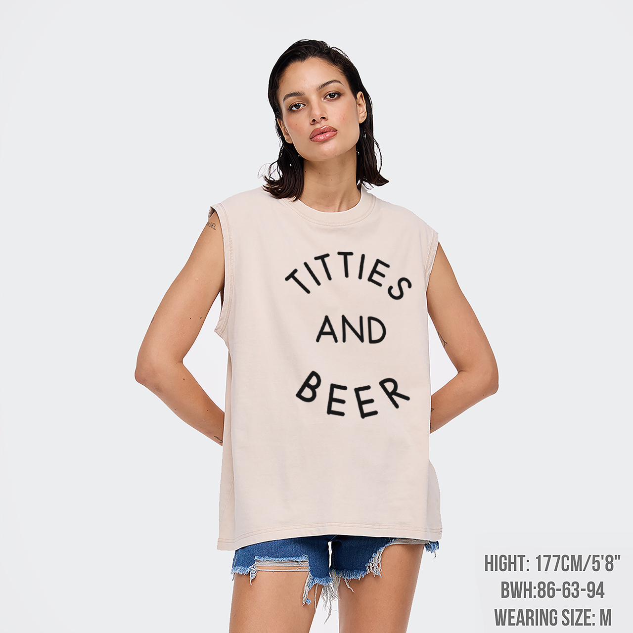 Country Music Titties And Beer Washed Tanks