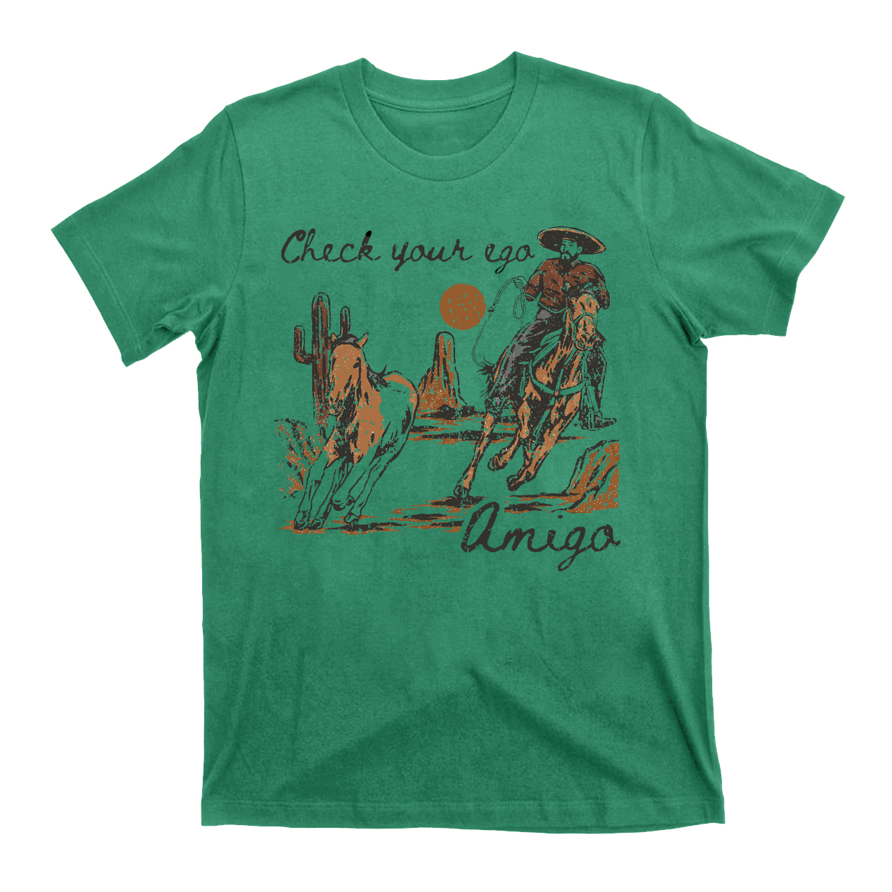 CowboyCheck Your Ego Amigo T-shirts
