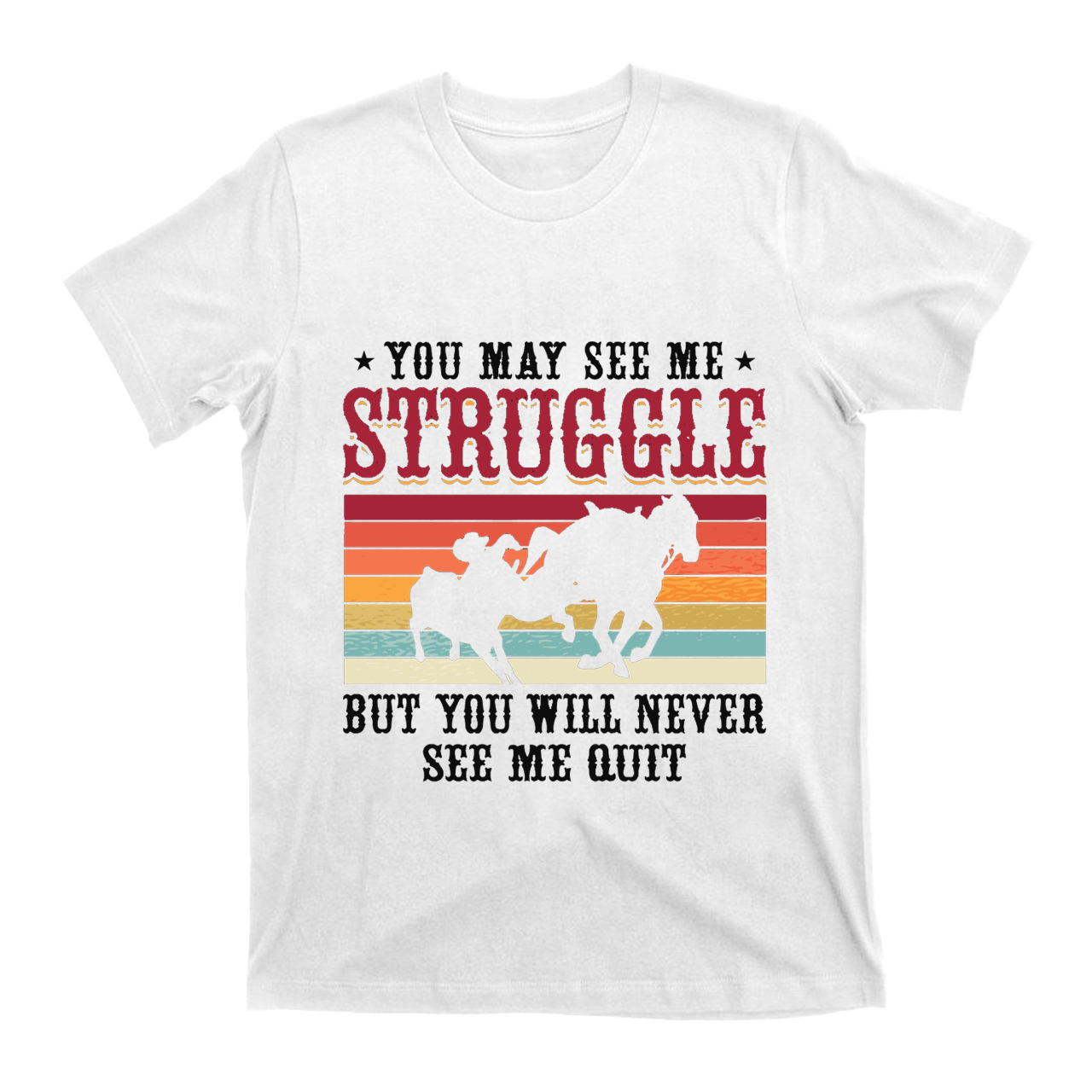 Cowboys Funny Steer Wrestlers T-Shirts