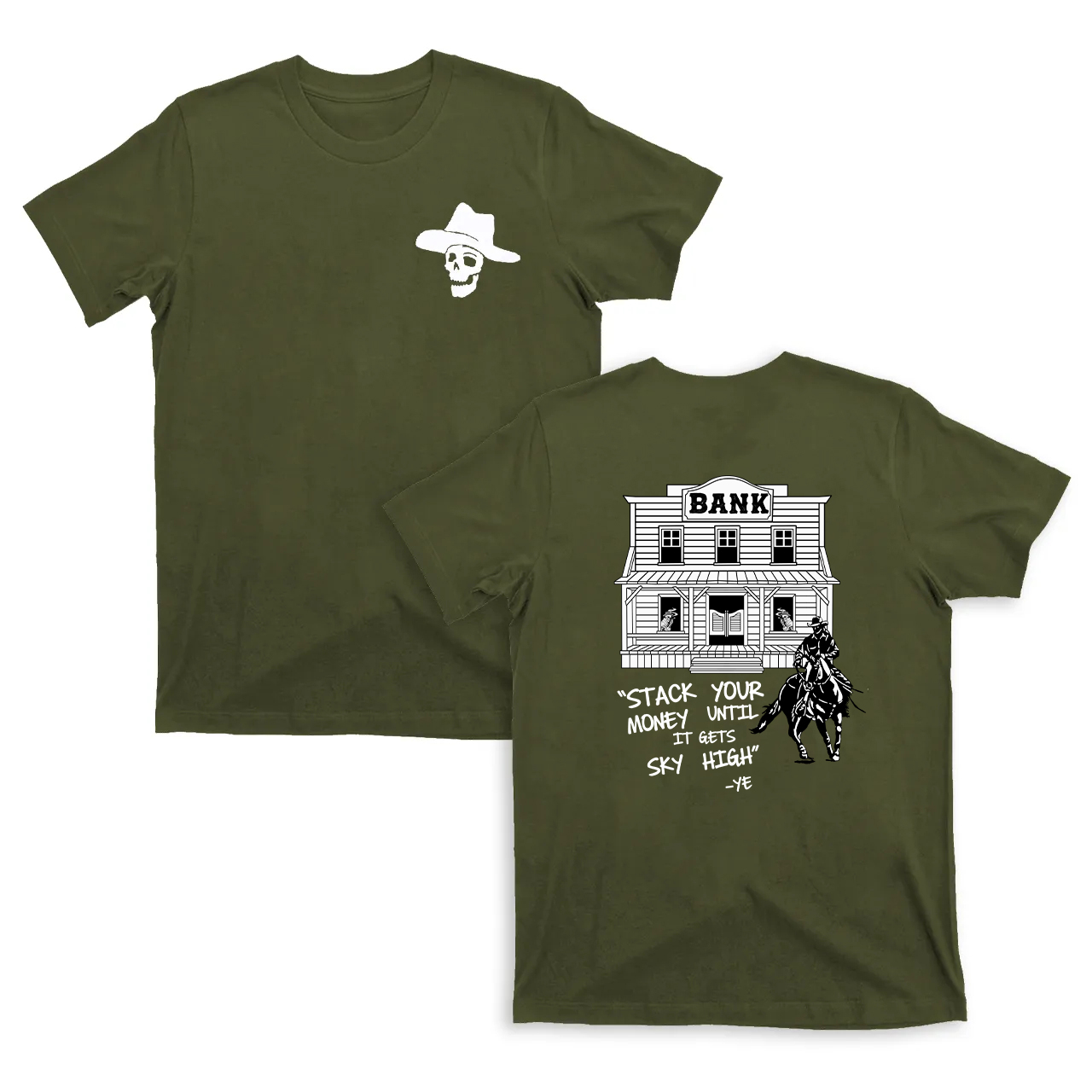 Stack Your Money Cowboy T-Shirts