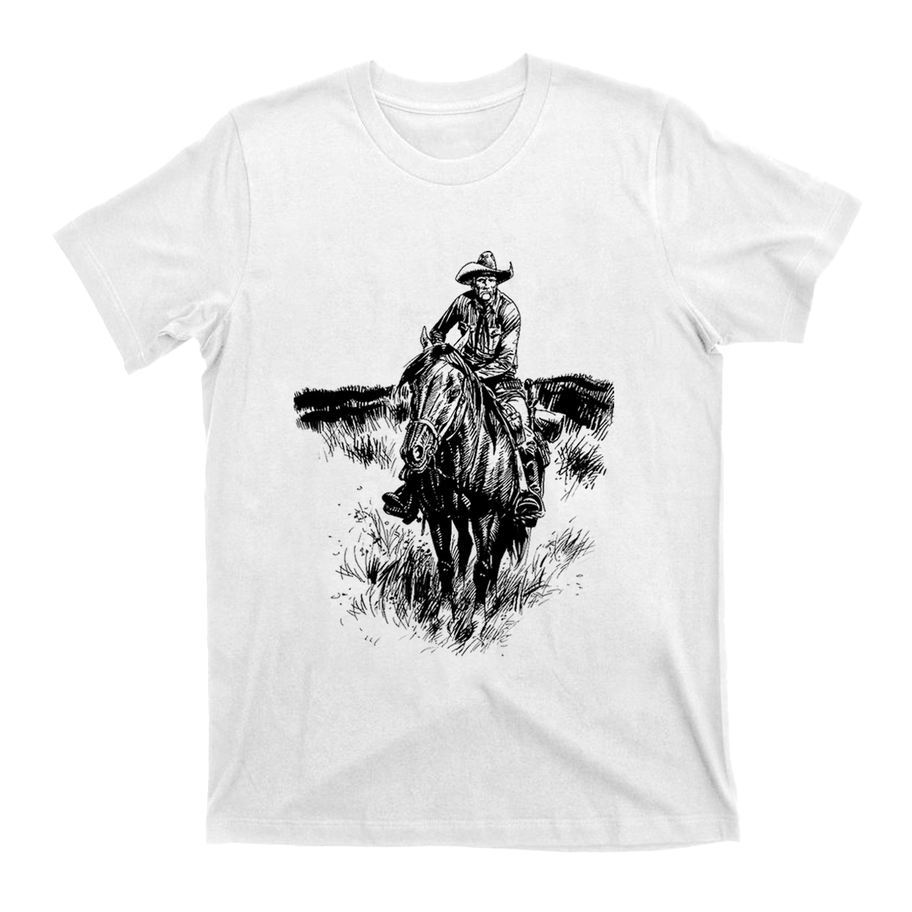 Cowboys crossing the thorns T-Shirts