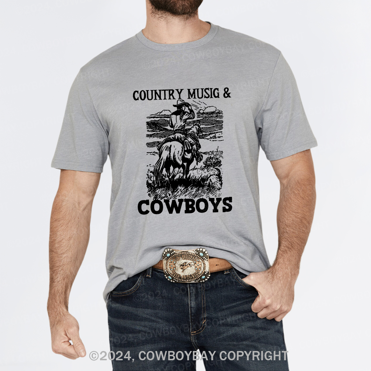 Country Music And Retro Cowgirl Western Shirt