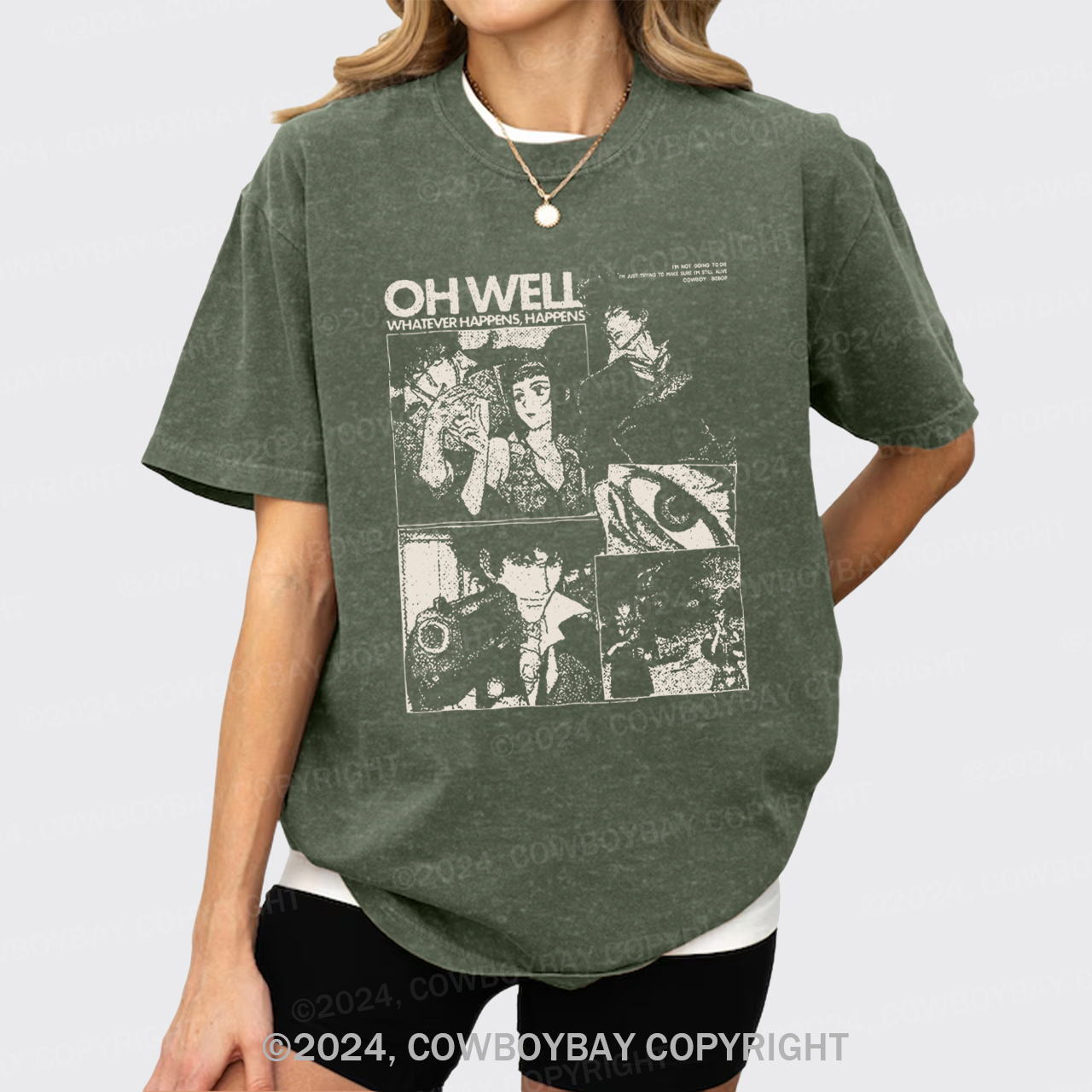 Cowboy Bebop Garment-dye Tees