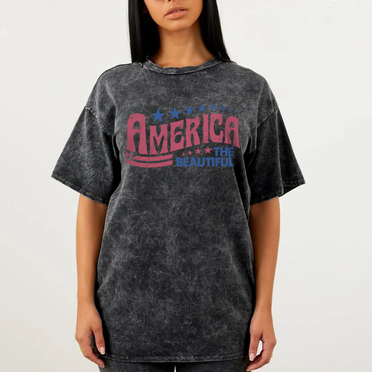 America The Beautiful Garment-dye Tees