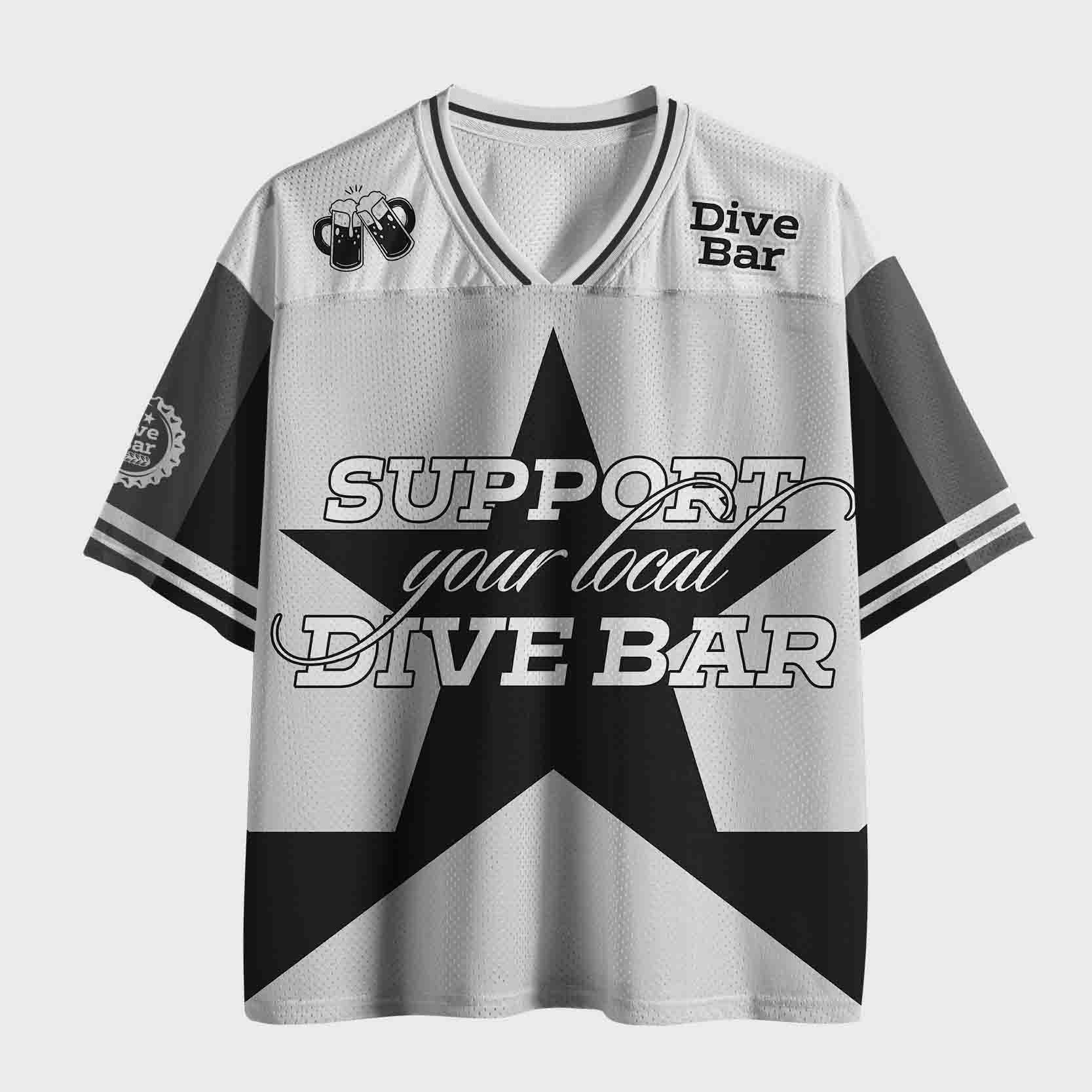 Personalized Cowboy Bar Mesh Jersey