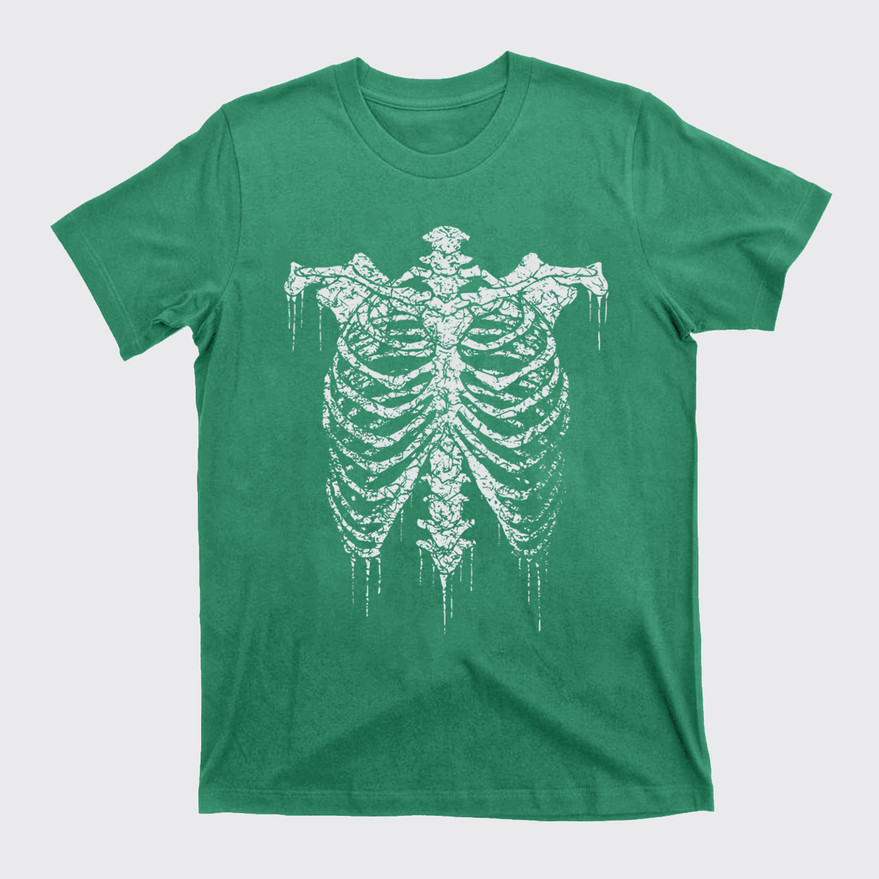 Halloween Retro Horror Skeleton T-Shirts