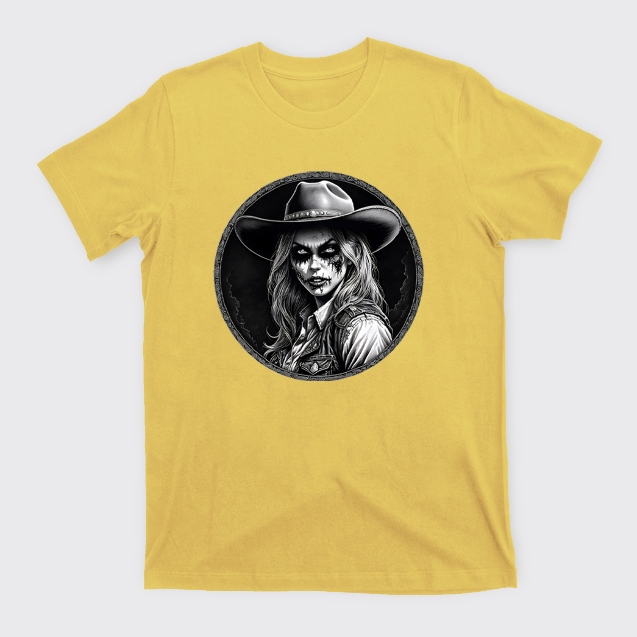 Halloween Undead Cowgirl T-Shirts