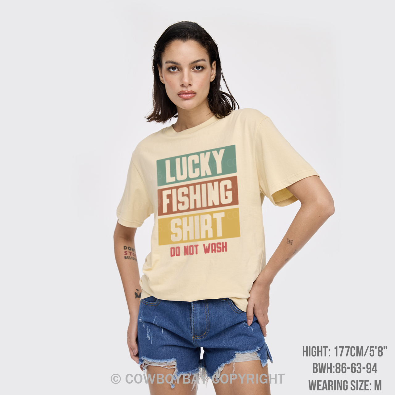 Lucky Fishing Shirt Do Not Wash T-Shirts