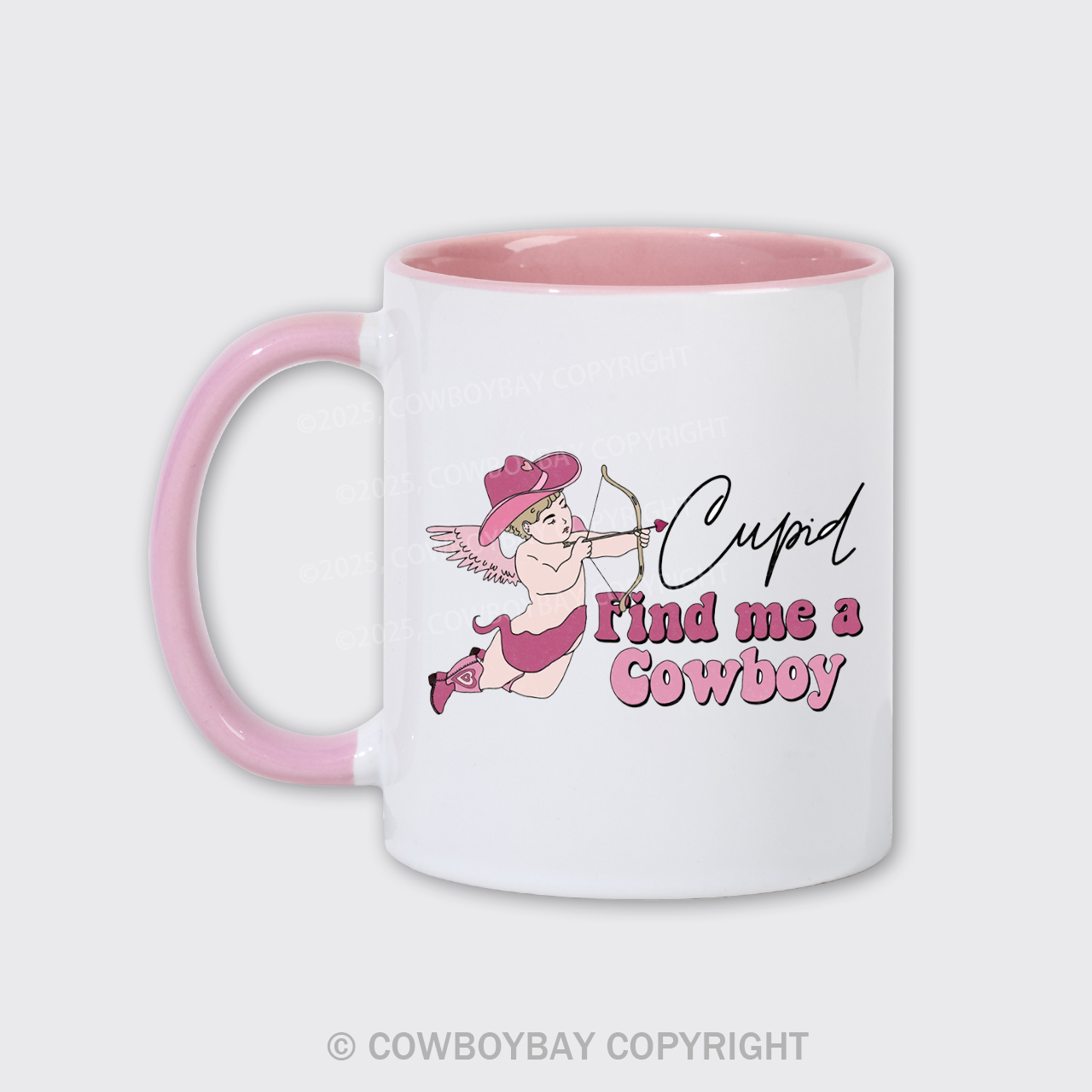 Cupid Find Me A Cowboy Mug