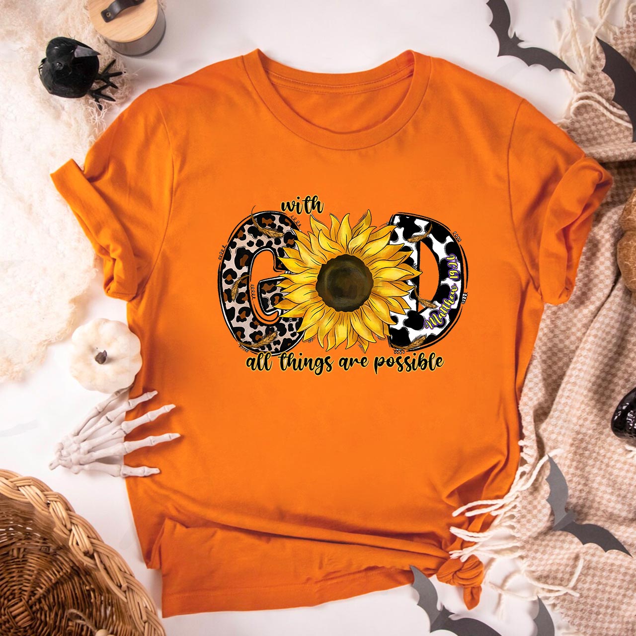 With God All Things Are Possible T-Shirts