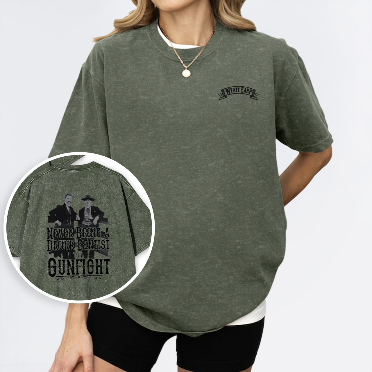 Never Bring A Drunk Dentist Garment-dye Tees