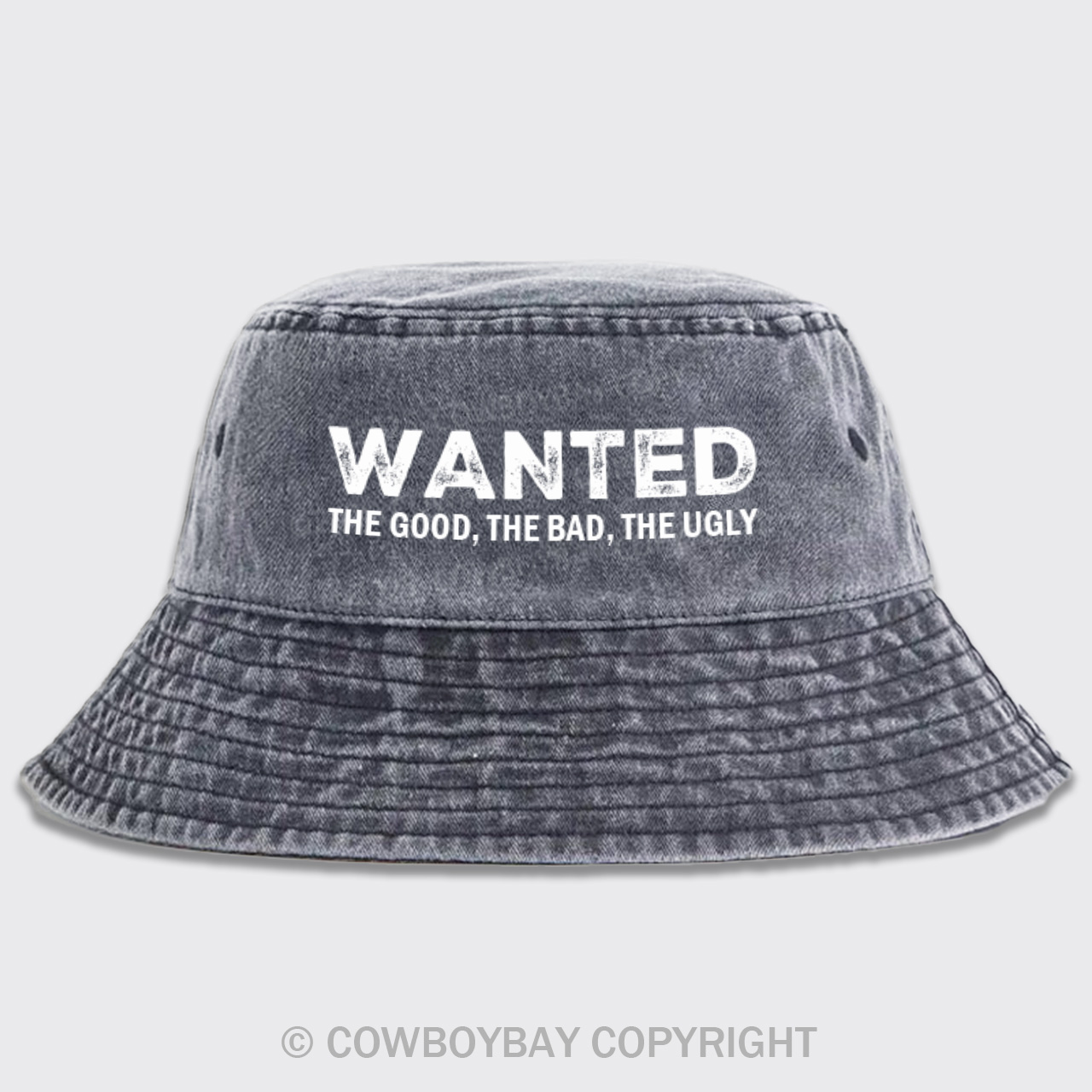 Wanted The God,The Bad,The Ugly Bucket Hat
