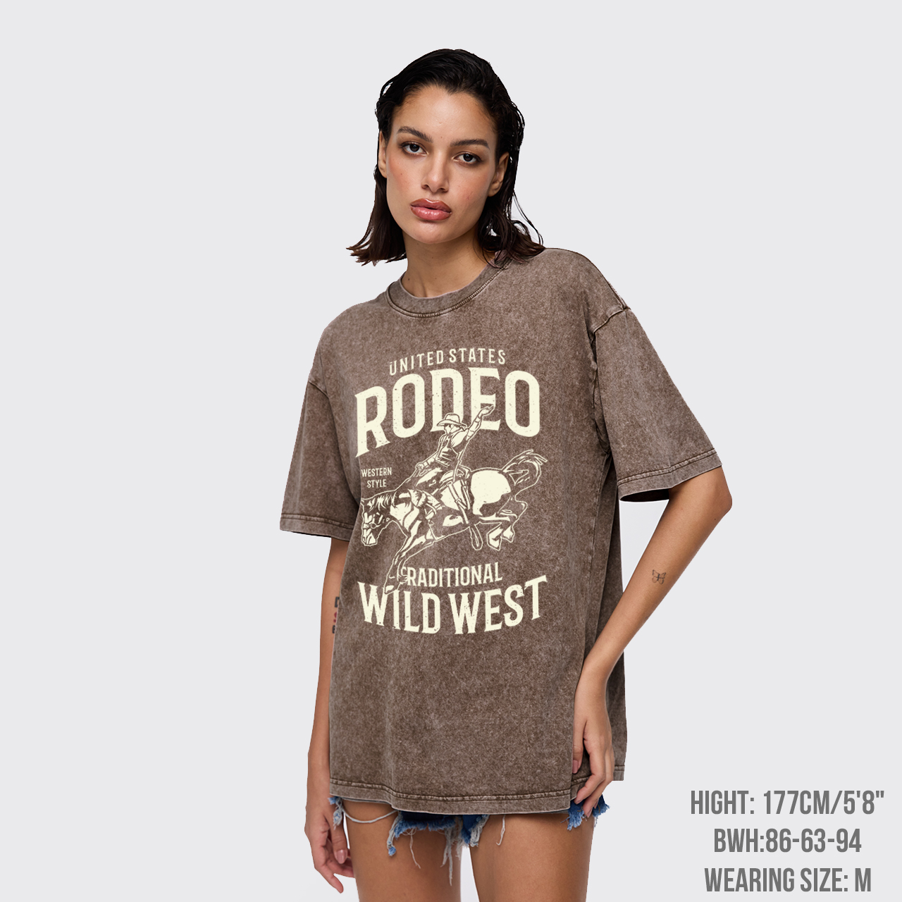 Raditional Wild West Garment-dye Tees