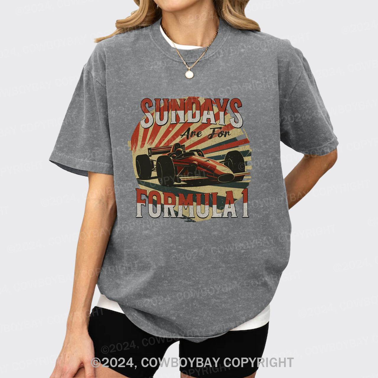 Retro F1 Garment-dye Tees