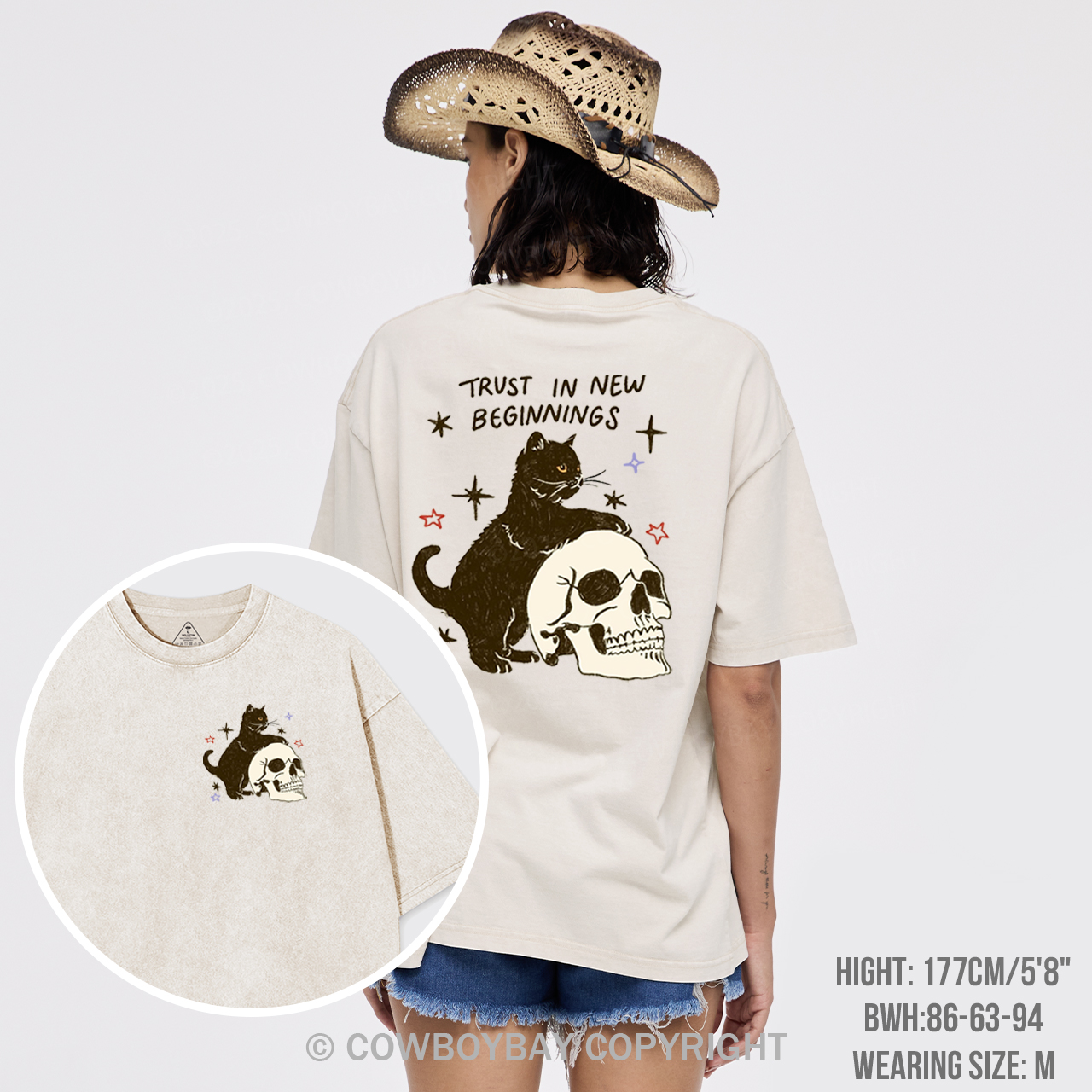 Trust In New Beginnings Garment-dye Tees