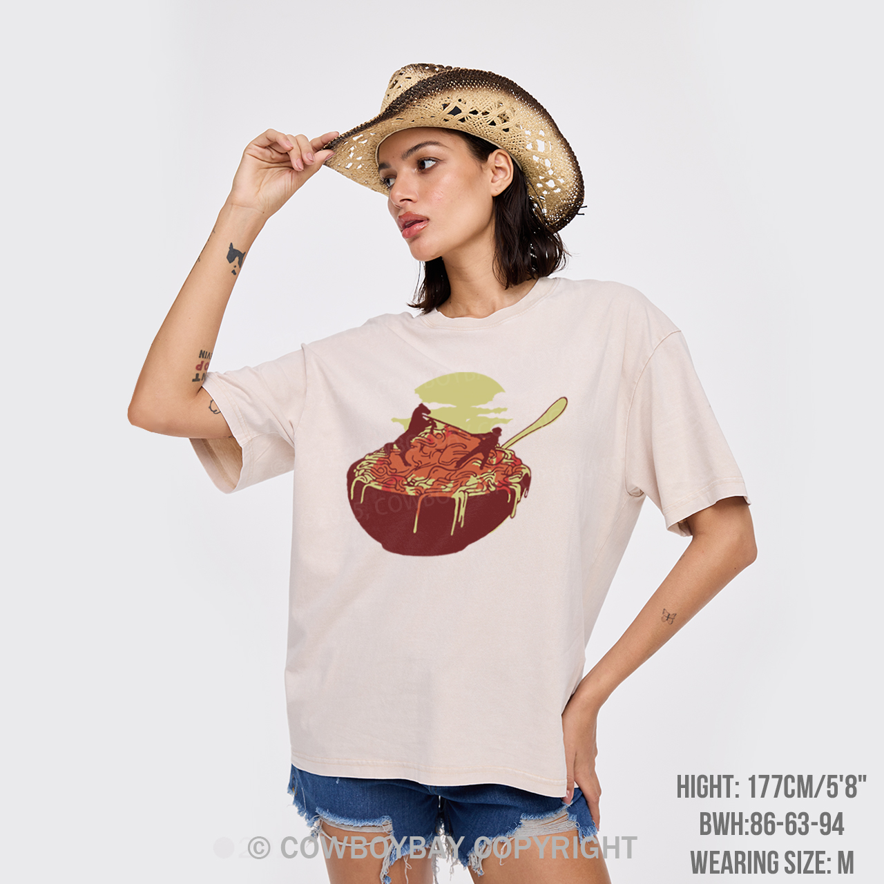 Spaghetti Western Garment-dye Tees