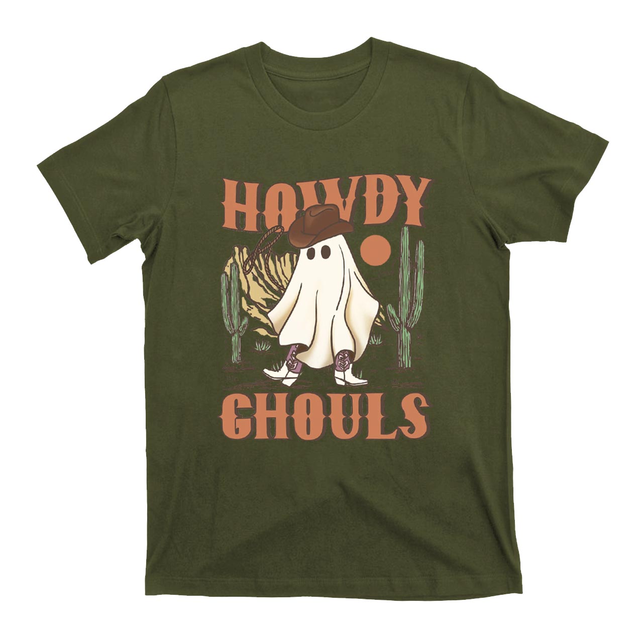 Howdy Ghouls Halloween T-Shirts