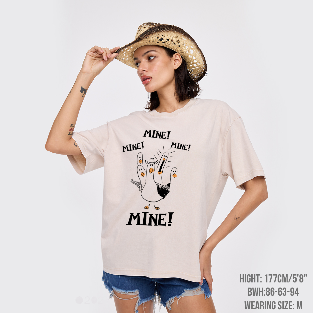 All Mine Garment-dye Tees