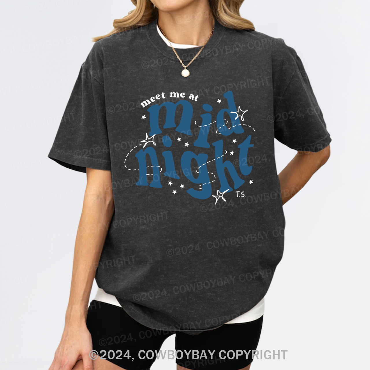 Meet Me At Midnight Garment-dye Tees