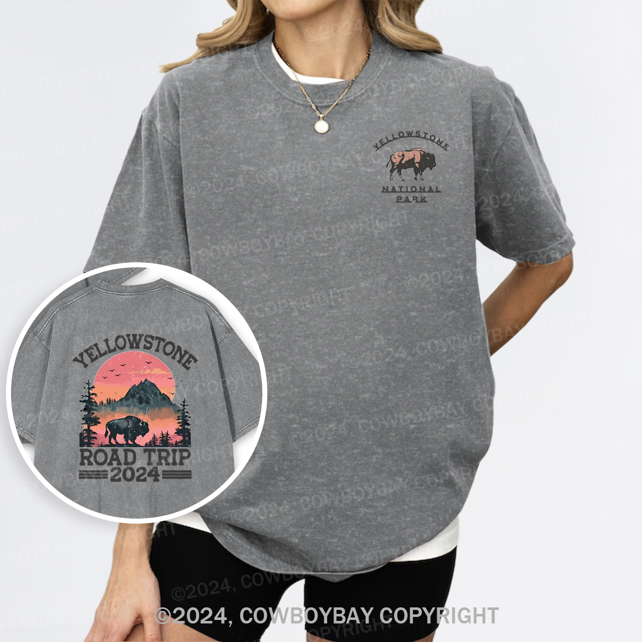 Family Road Trip Garment-dye Tees