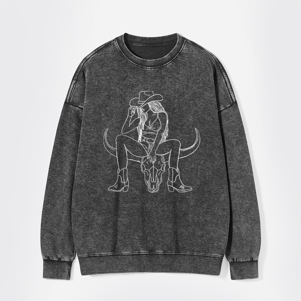 Western Rad Cowgirl Washed Sweatshirts