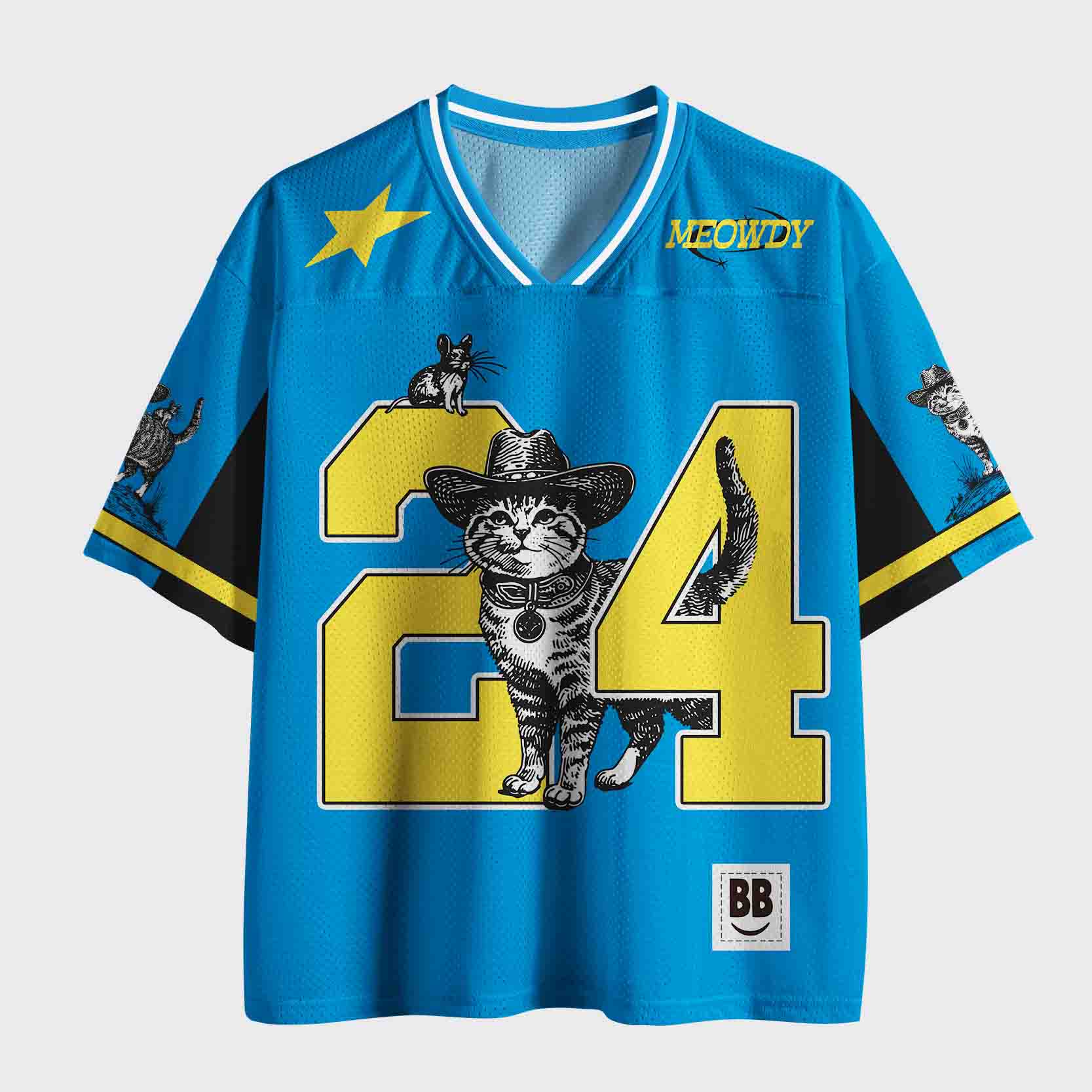 Personalized Meowdy Mesh Jersey