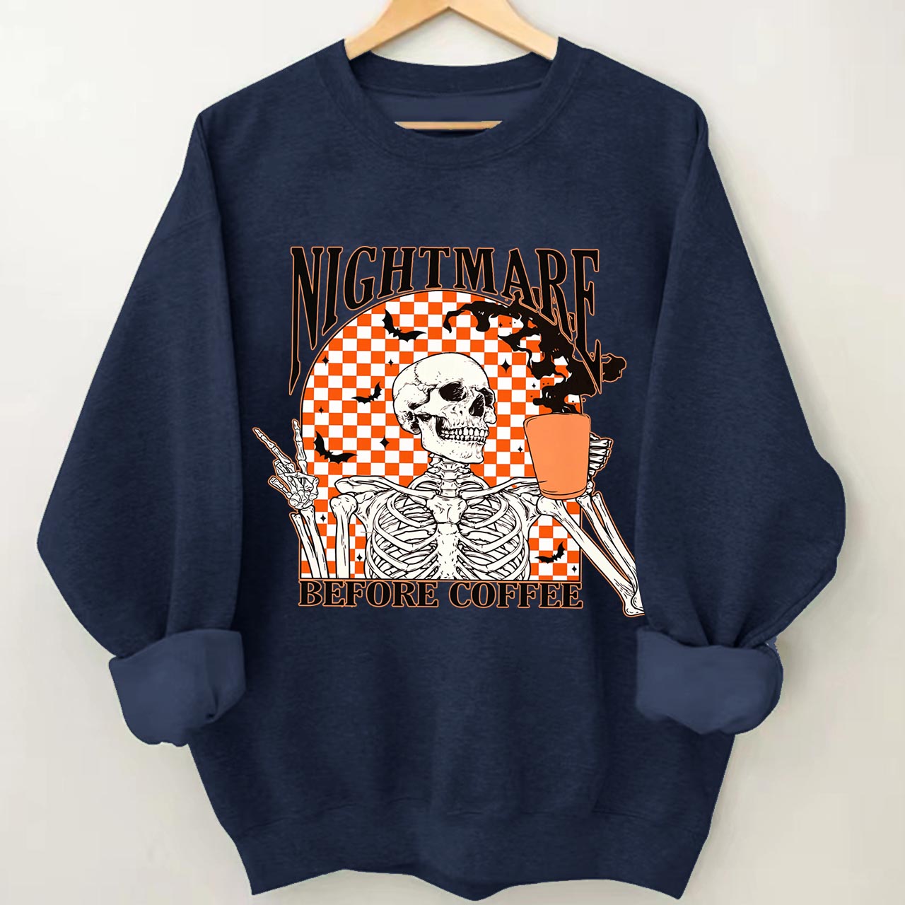 Nightmare Before Coffee Halloween Sweatshirt