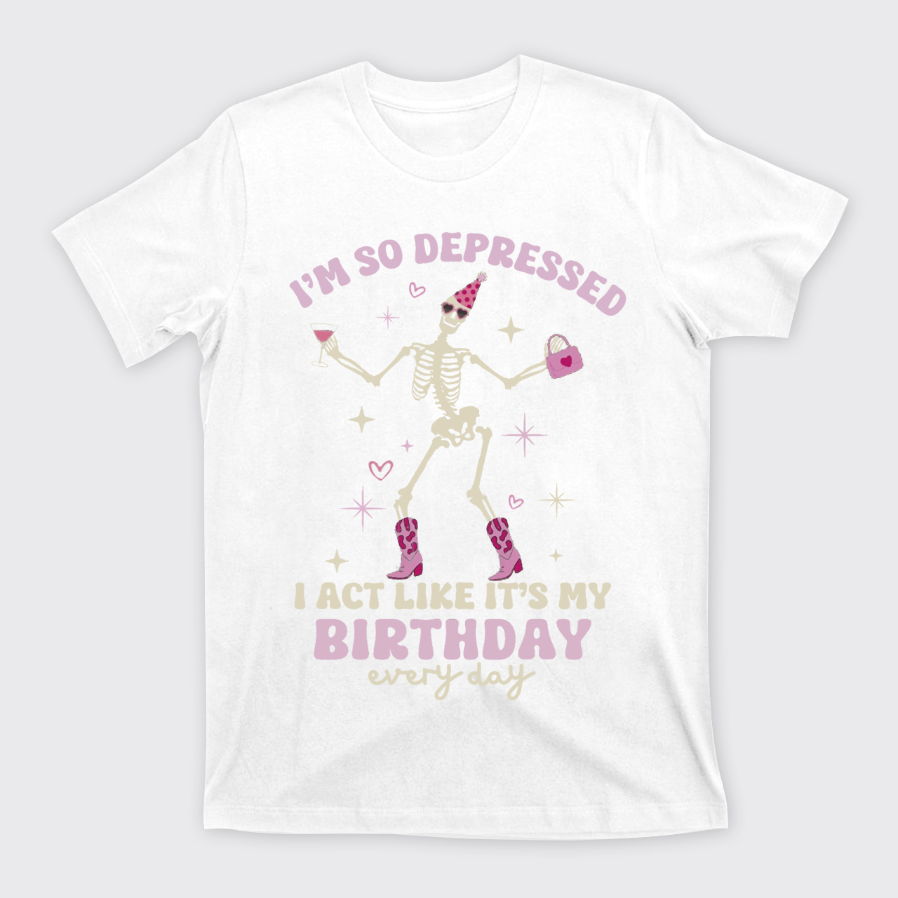 I'm So Depressed Music T-Shirts
