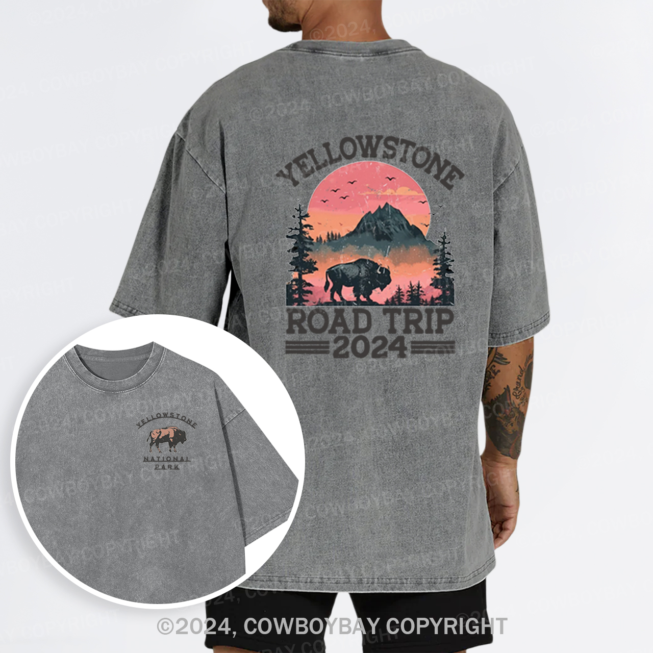 Family Road Trip Garment-dye Tees