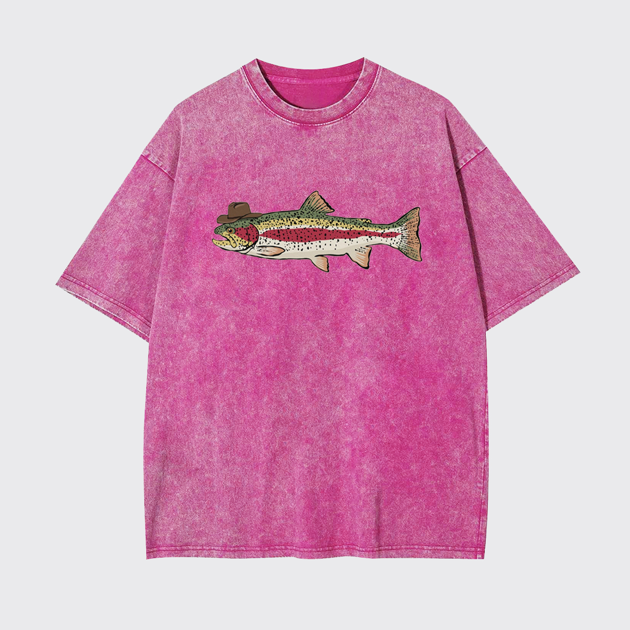 Cowboy Trout Western Fishing Garment-dye Tees
