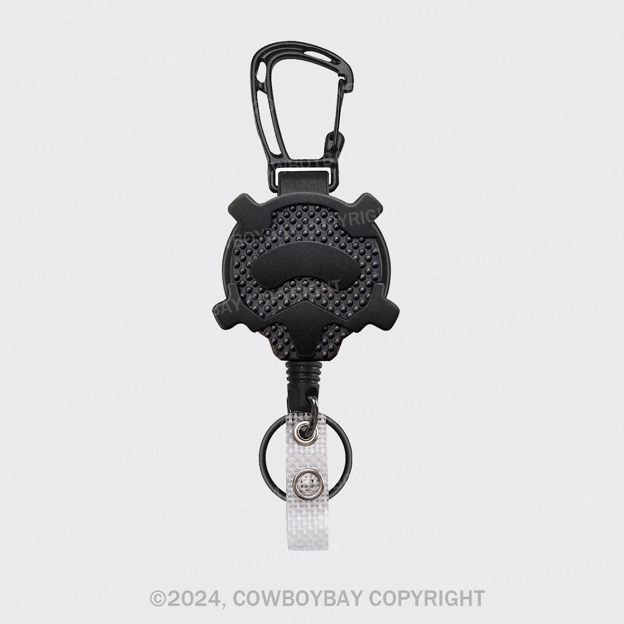 Retractable Anti-Lost Wire Rope Keychain