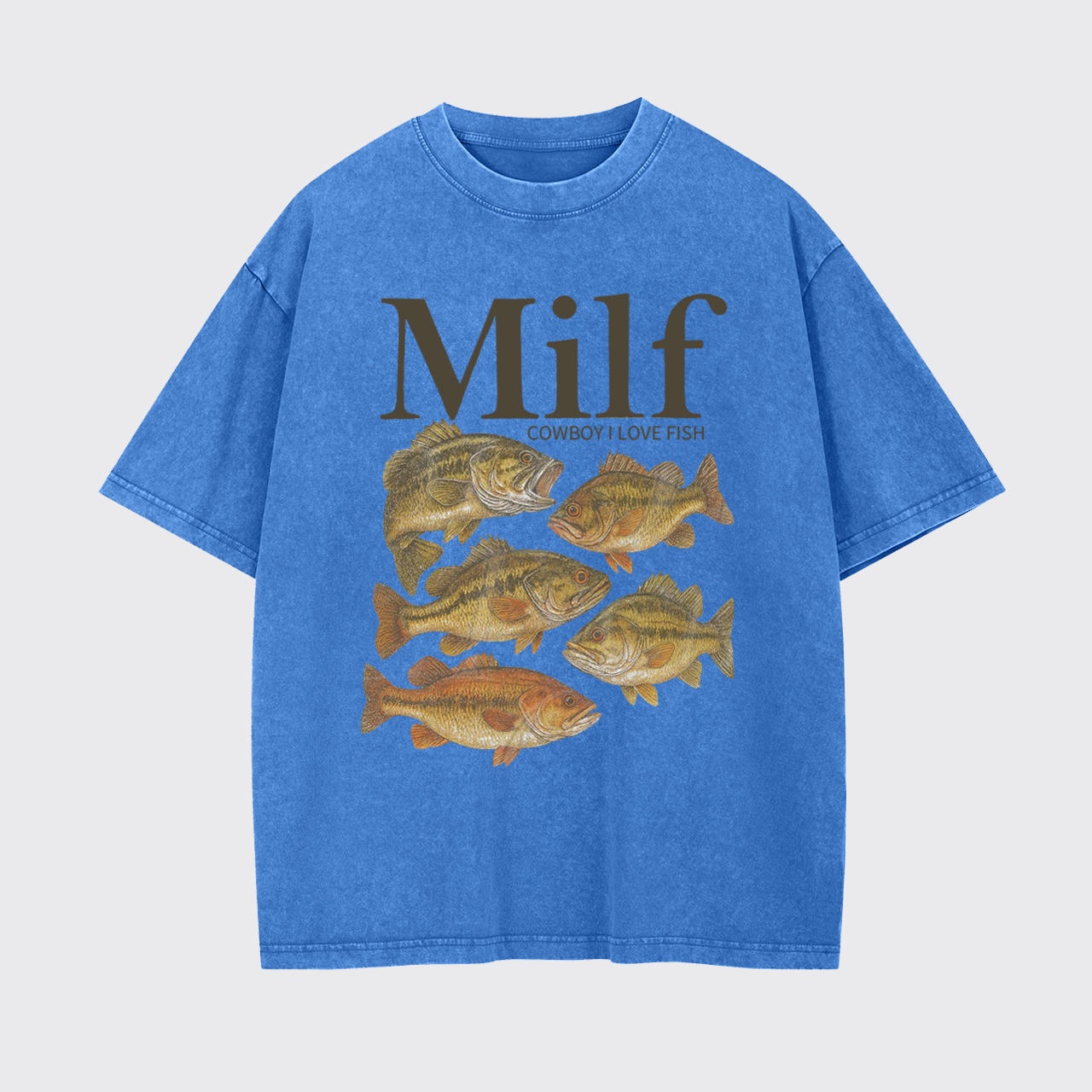 I Love Fish Garment-dye Tees