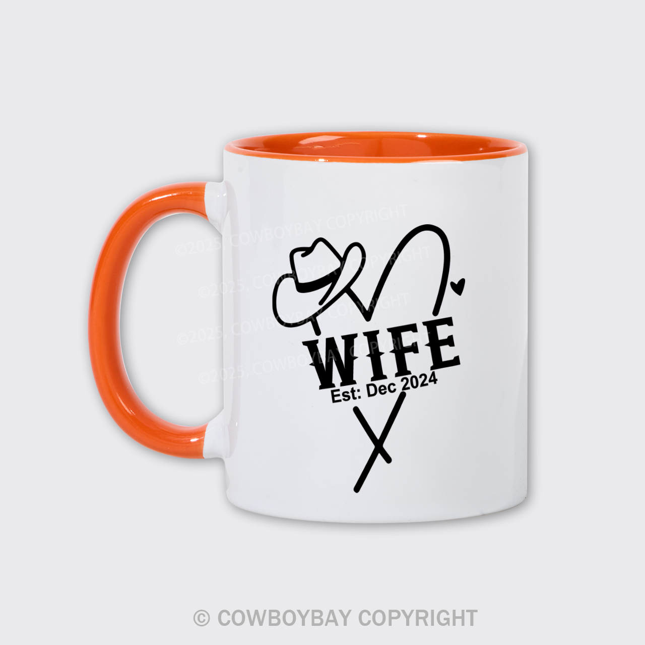 Personalized Rodeo Wedding Mug