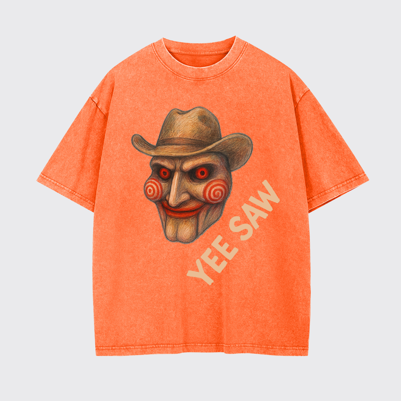 Halloween Cowgirl Movie Garment-dye Tees