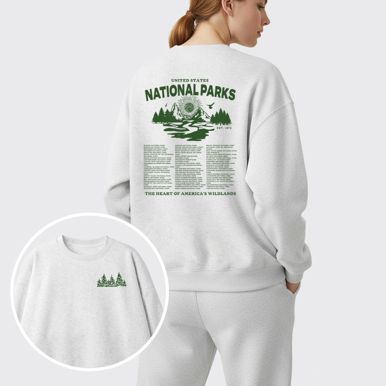 Protect Our National Parks Fleece Sweatshirt