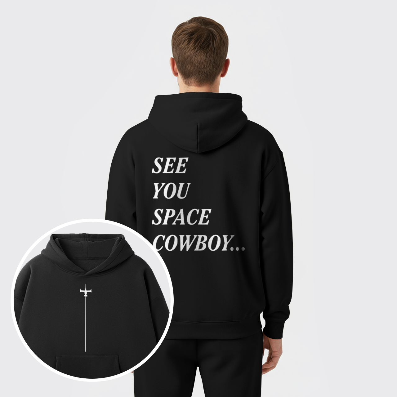 See You Space Cowboy Fleece Hoodie Set