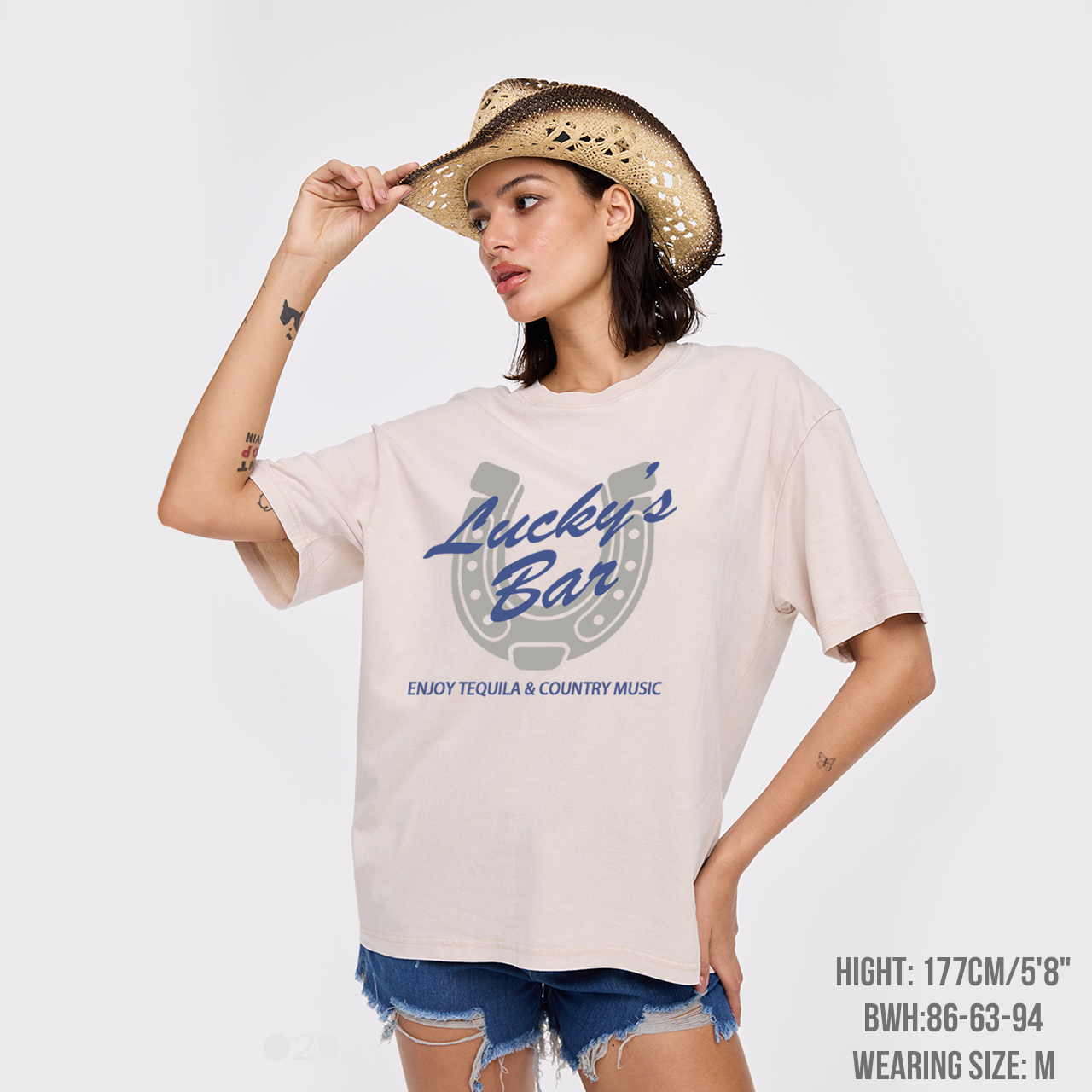 Enjoy Tequila and Country Music Garment-dye Tees