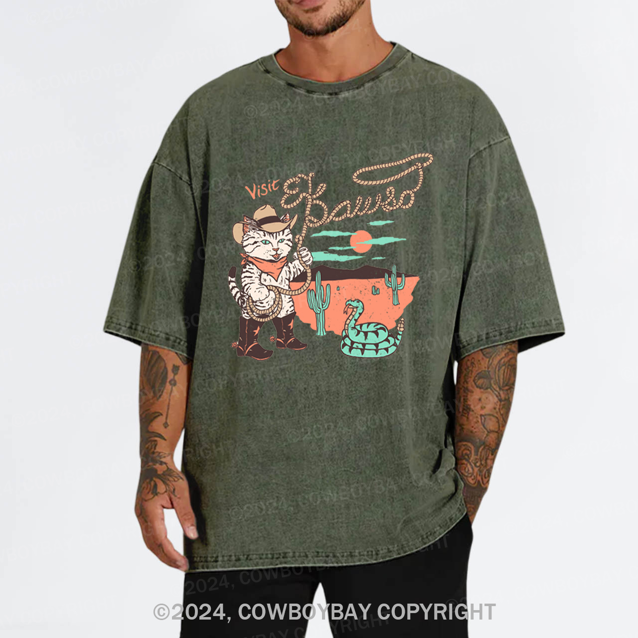 El Pawso Garment-dye Tees