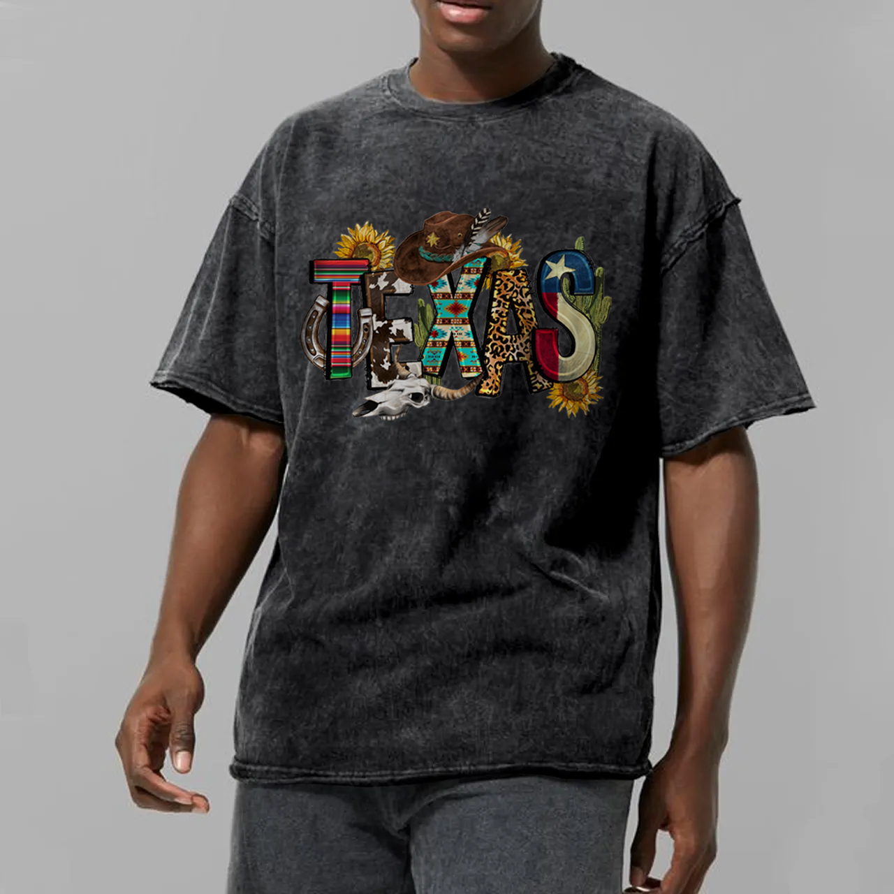 Cowboys From Texas Garment-dye Tees