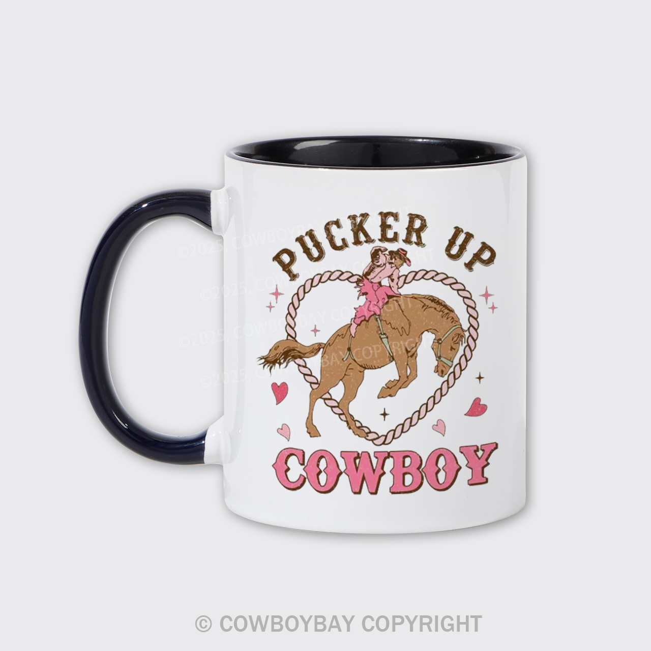 Pucker Up Cowboy Mug