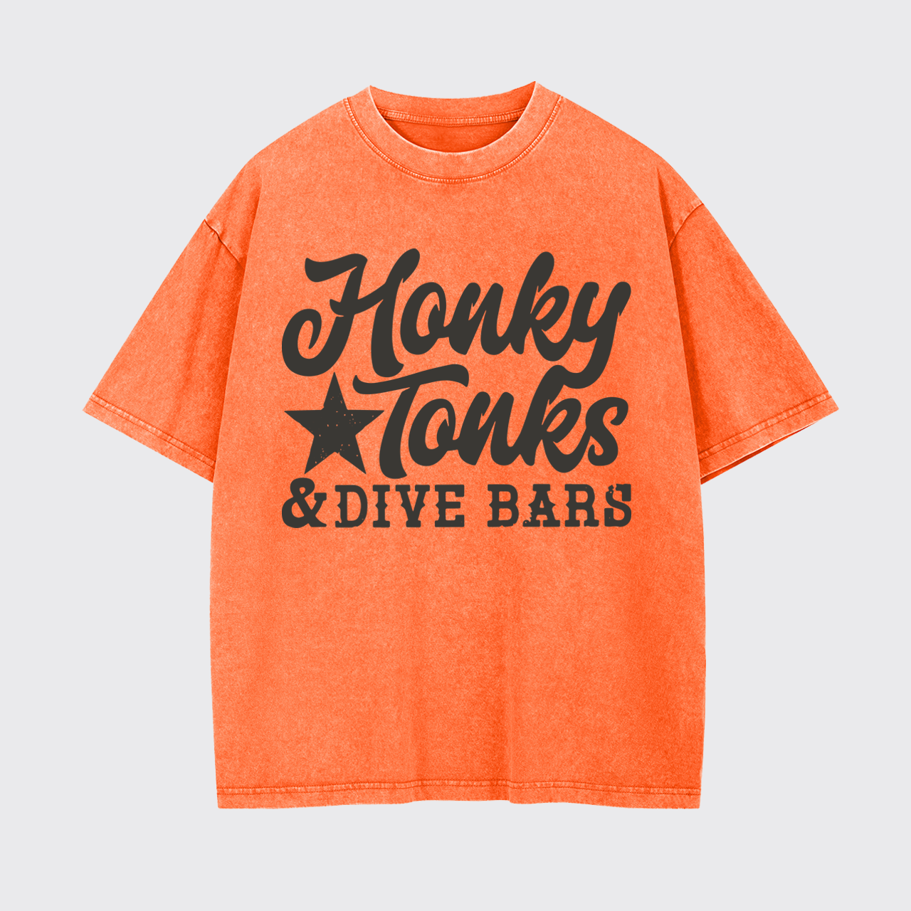 Honky Tonks and Dive Bar Garment-dye Tees