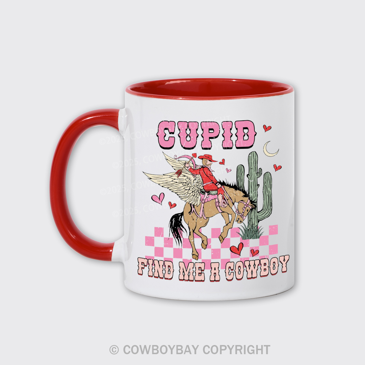 Cupid Find Me A Cowboy Mug