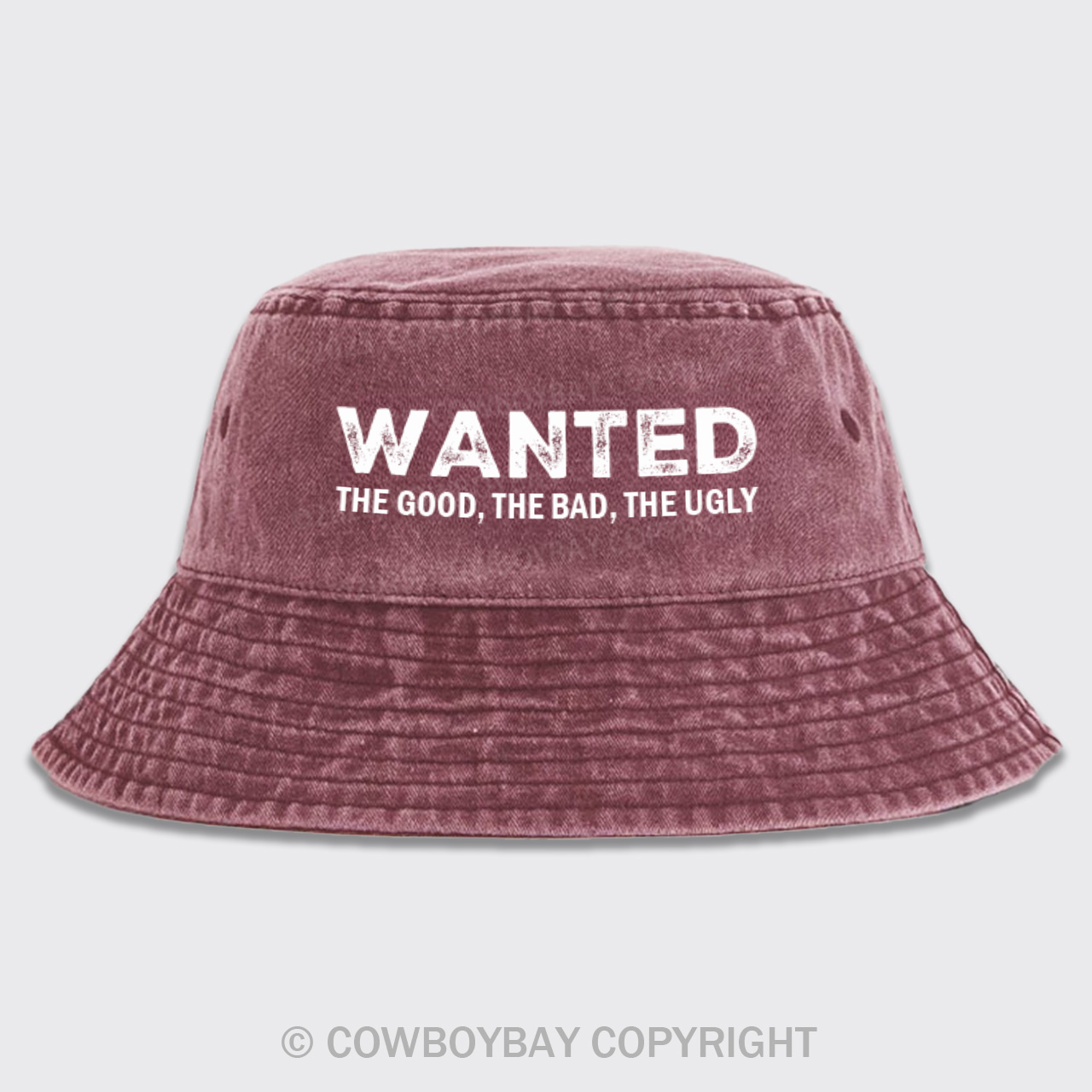 Wanted The God,The Bad,The Ugly Bucket Hat