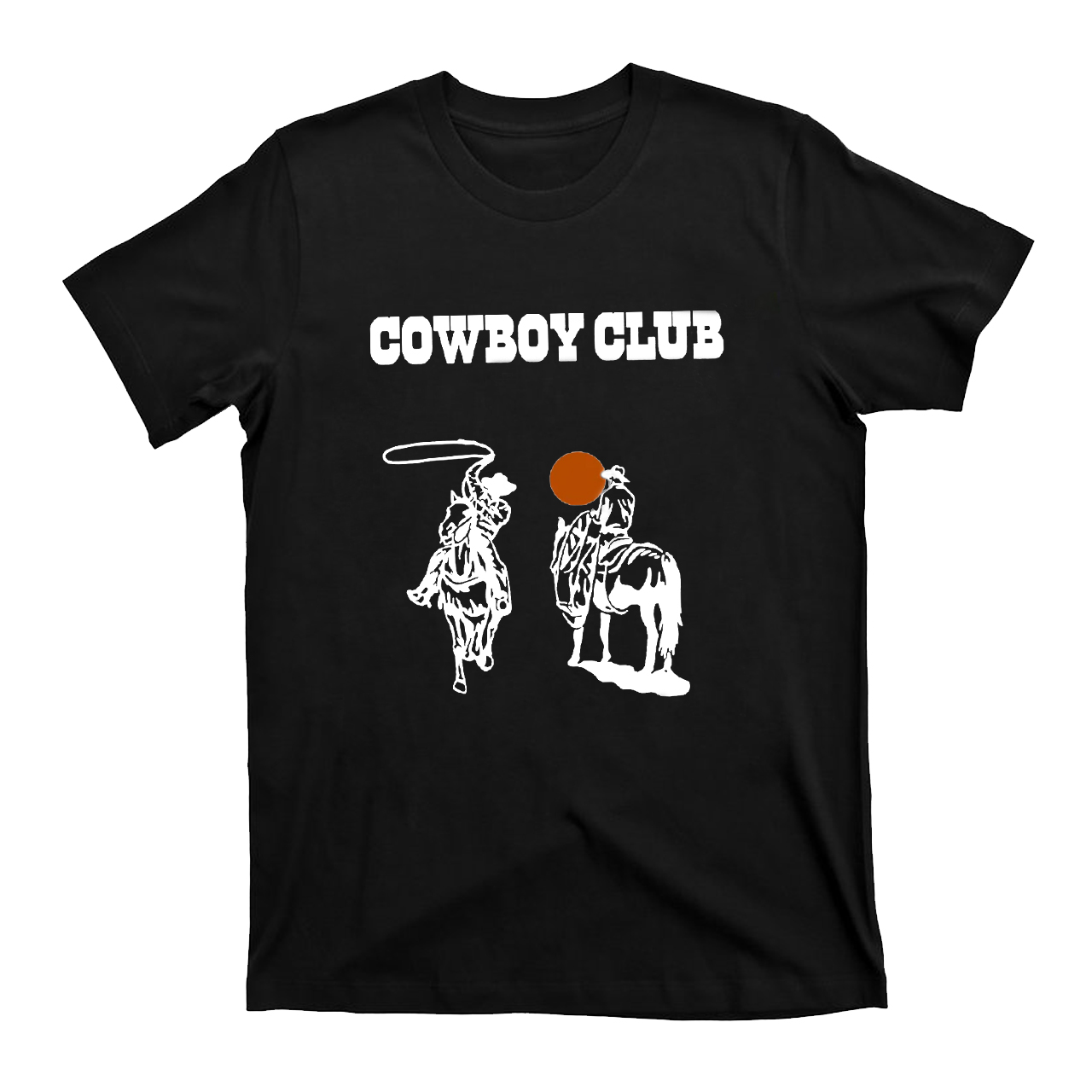 2024 Cowboy Club Crew T Shirts   D 17 