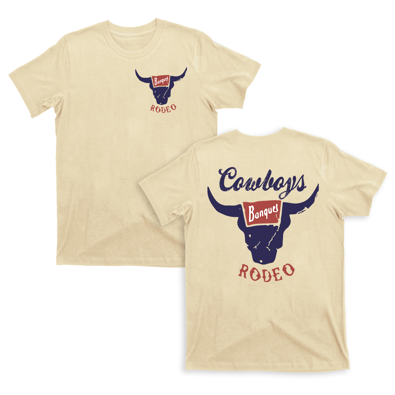 Cowboy Banquet Rodeo Retro-Inspired Tees
