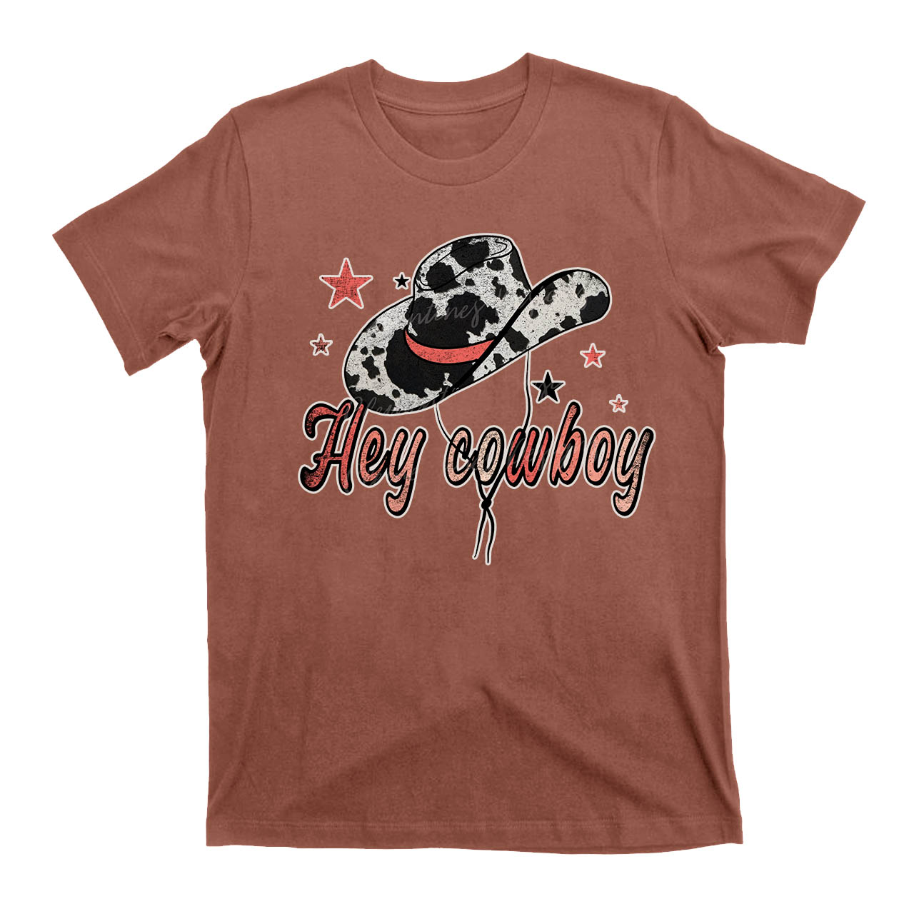 Hey Cowboy Cowgirls Hat Cowboy T-Shirts