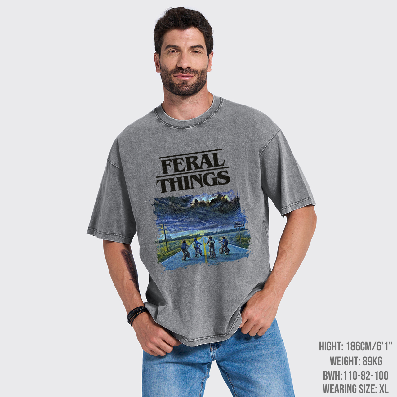 Feral Things Garment-dye Tees